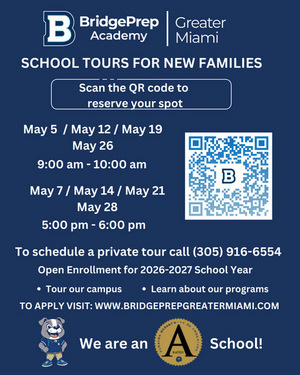 ⭐School Tours for New Families /  ⭐Visitas Escolares para Familias Nuevas